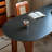 Sintered stone ash dining table set-105297983