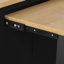 Îlot de cuisine avec table de salle à manger extensible K&K-1214249662
