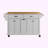 Jonah Solid Wood Top Kitchen Island-1964954345