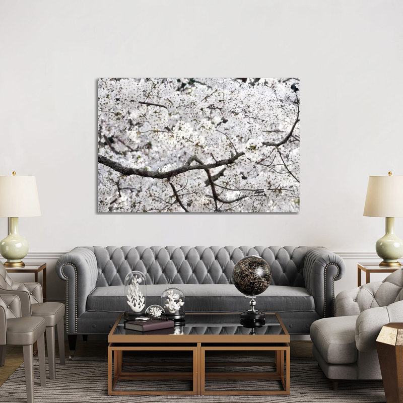 Sakura Cherry Blossom par Philippe Hugonnard - reproduction de photo sur toile tendue, H 40 po x l 60 po x 1,5 po