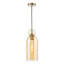 Tao 1LT PENDANT AMBER GLASS-942158158