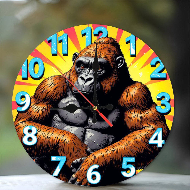 Horloge murale Gorilla