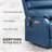  Large Lay Flat Power Lift Recliner Chair for Elderly, Oversized Electric Lift Chairs, 400lbs Heavy Duty Power Recliner with Heat and Massage, SLRY022063, Navy Blue-129176072-117579652
