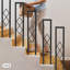 Mât d'escalier en U