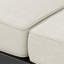 MAYA BAY MP1 LOVESEAT, BLACK FINISH WITH BEIGE CUSHION