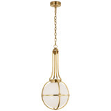 Gracie Medium Captured Globe Pendant by Chapman & Myers