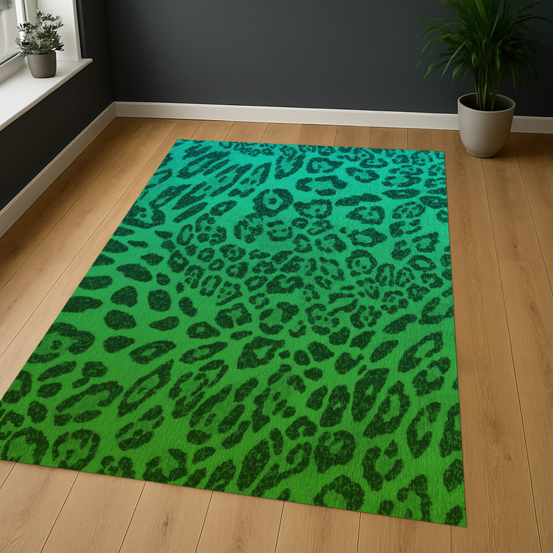 Abstract Area Rug, Rectangle 140 x 200 cm