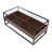 Kaebri Contemporary Coffee Table Metal, Walnut Wood, And Clear Glass By 17 Stories-2009943556-2009943559