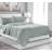 Four Piece Blue Linen Queen Sheet Set