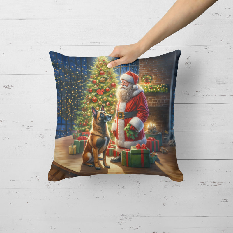 Coussin Belge, H 18 po x l 18 po
