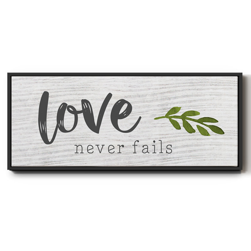 Love Love Fails - Toile encadrée, null