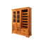 Oxford 28 Bottle Solid Wood Floor Wine Bottle & Glass Rack-47438712