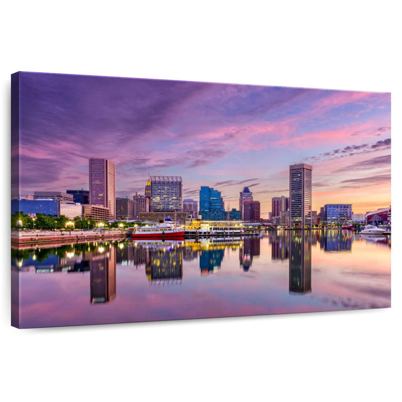 Kavia Baltimore Skyline, 8" H x 12" W