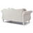Cozy Transitional Flared Arm Loveseat-339547229