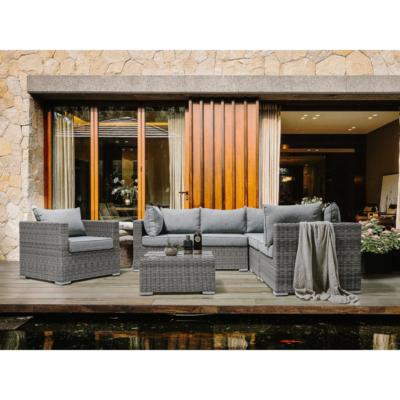 Hattie 6 Seater Rattan Sofa Set