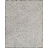 Pinnacle Hand-Tufted Wool Area Rug Geometric Stripe