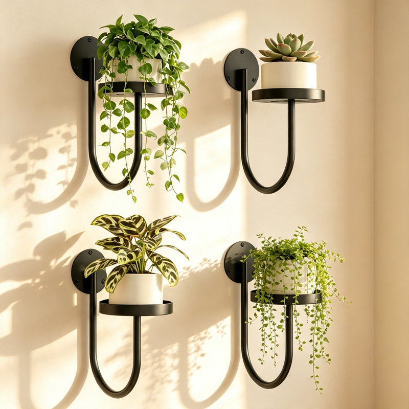 1 Tier Plant Stand Set of 4