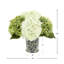 Arrangement floral d'hortensias en pot-972729681