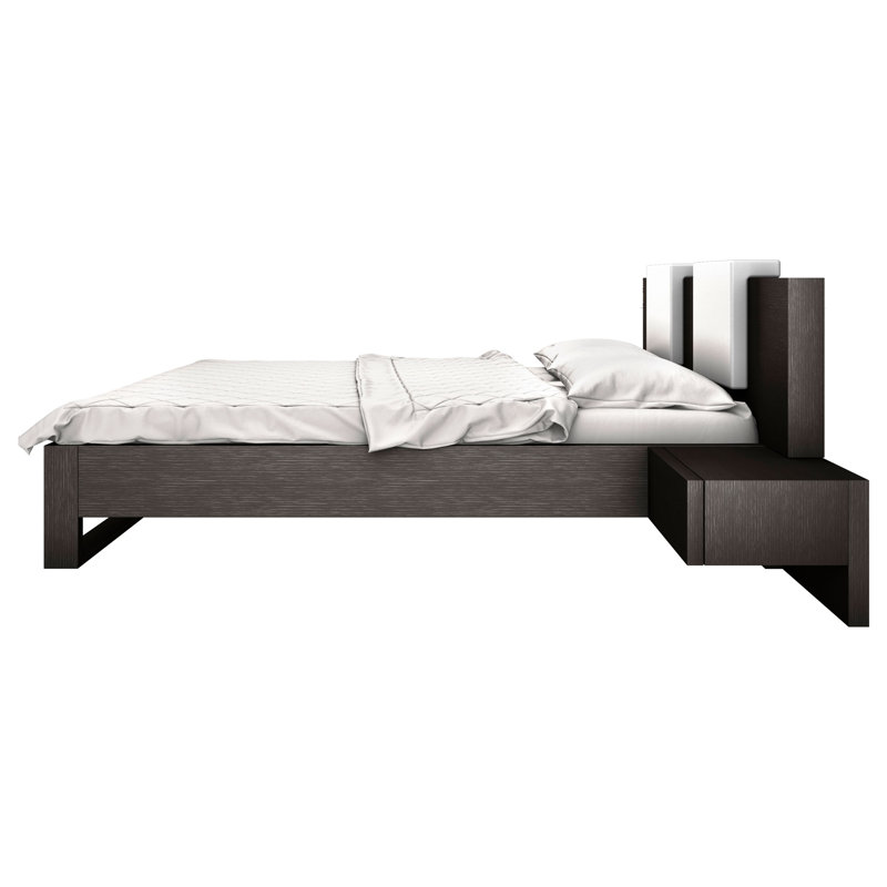 Monroe Bed, King, Wenge Black