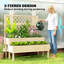 Wood Raised Garden Bed
