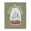 Boule à neige Merry Christmas, giclée encadrée, design par Sadie Harper-56957546-56957545