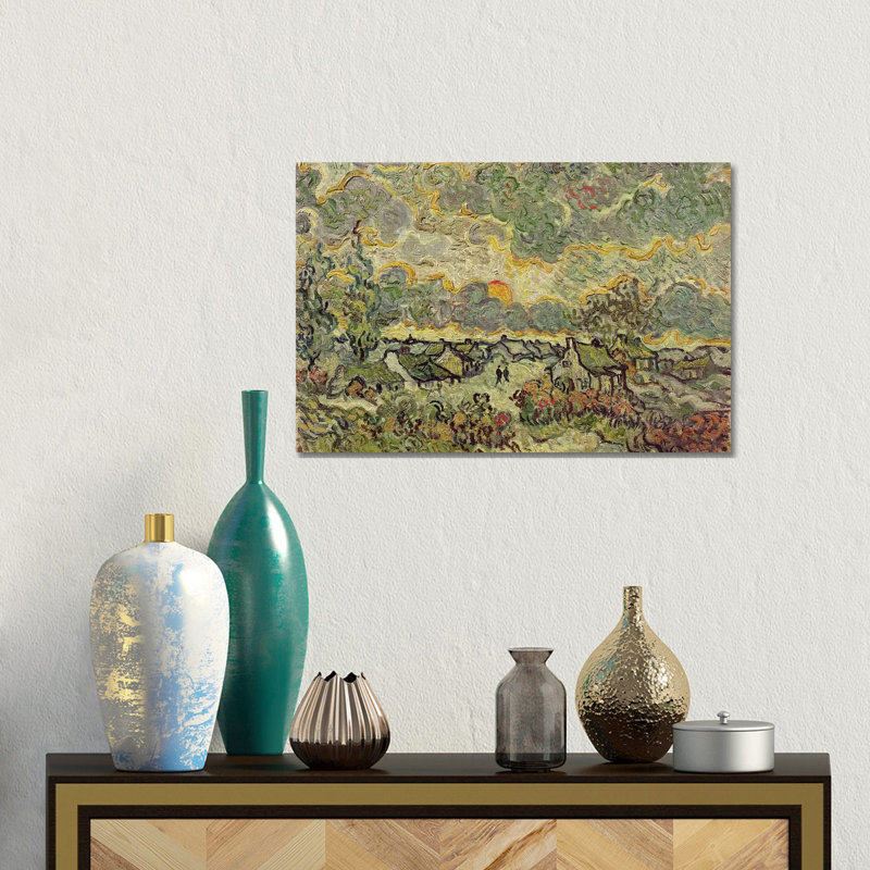 Paysage d'automne, 1890 - Giclée sur toile tendue avec châssis, H 12 po x l 18 po