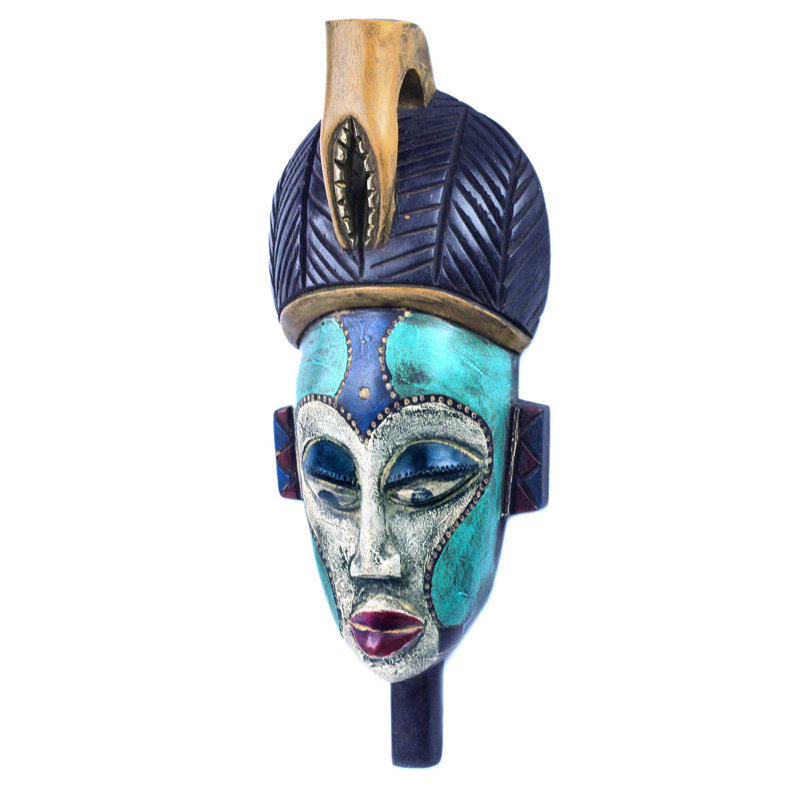 Handmade Traditional People Wall Decor on Solid Wood