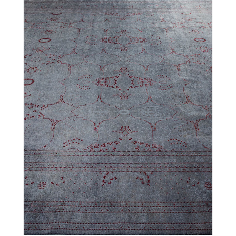 Yoshiaki One-of-a-Kind 9' 1" X 12' 0" Hand Knotted Area Rug