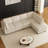 Faux Leather L-Shaped Modular Sectional Sofa-75756251-75756249
