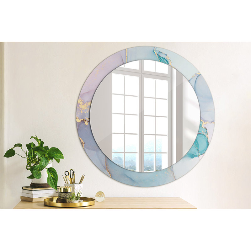 Huldar Glass Flat Wall Mirror