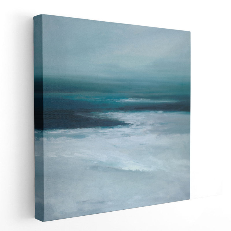 Night Beach - reproduction d'art sur toile, H 40 po x l 40 po