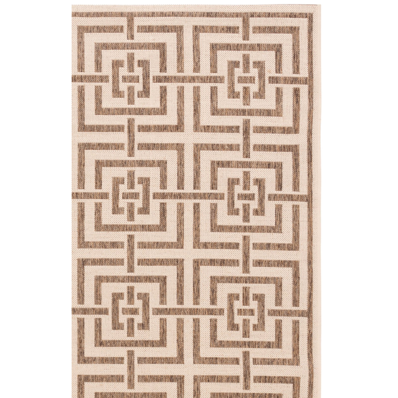 Gowanus Performance Geometric Indoor/Outdoor Area Rug, Runner 2'2" x 8'