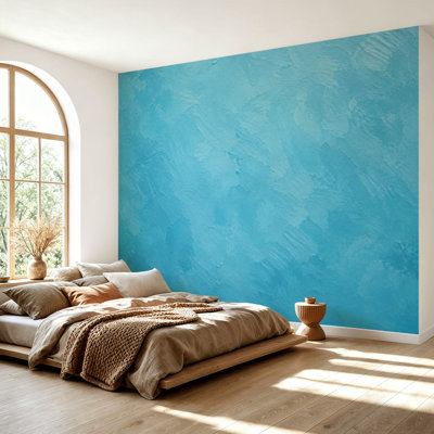 Wall Mural Peel and Stick Wallpaper Beautiful bright mint green color for space Self-Adhesive Removable Contact Paper Wall Decor for Living Room Bedroom 69"H x 96"W
