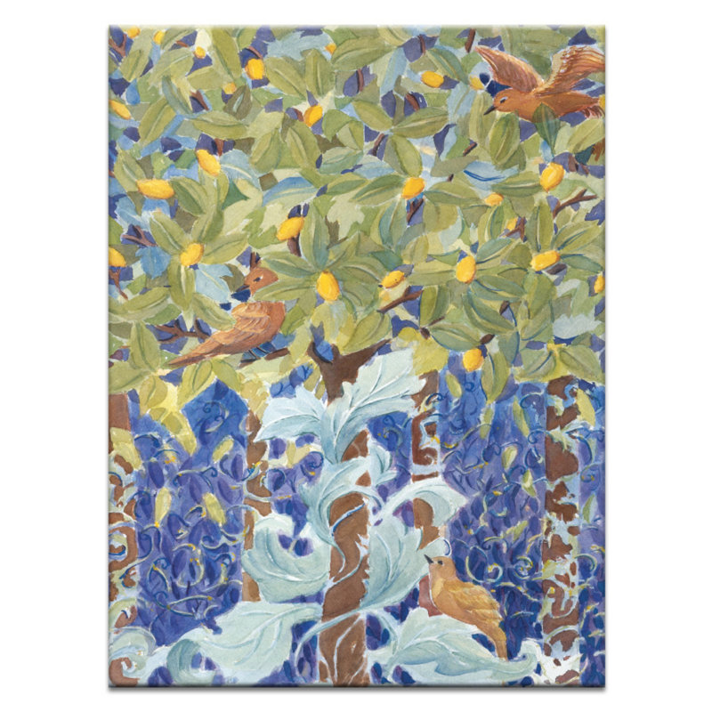 Tree Of Life by Catherine Fitzgerald - Print on Canvas, 51cm H x 41cm W x 3.8cm D