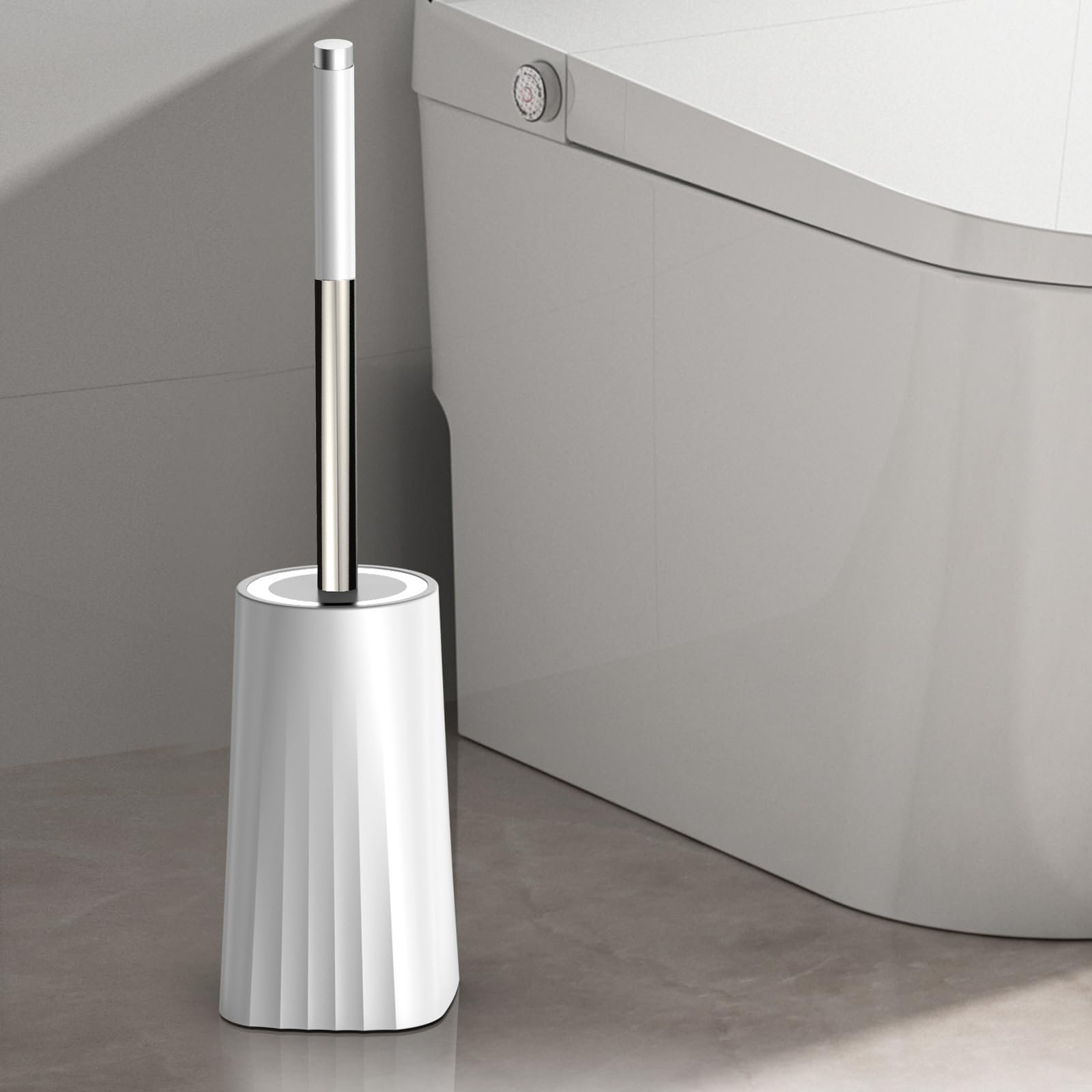 PSA LABORATORY FURNITURE LLC Stainless Steel Toilet Brush And Holder