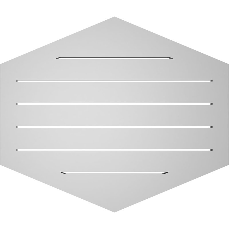 Pente verticale verticale en uréthane 5 pi, H 24 po x l 28 po x P 1,5 po