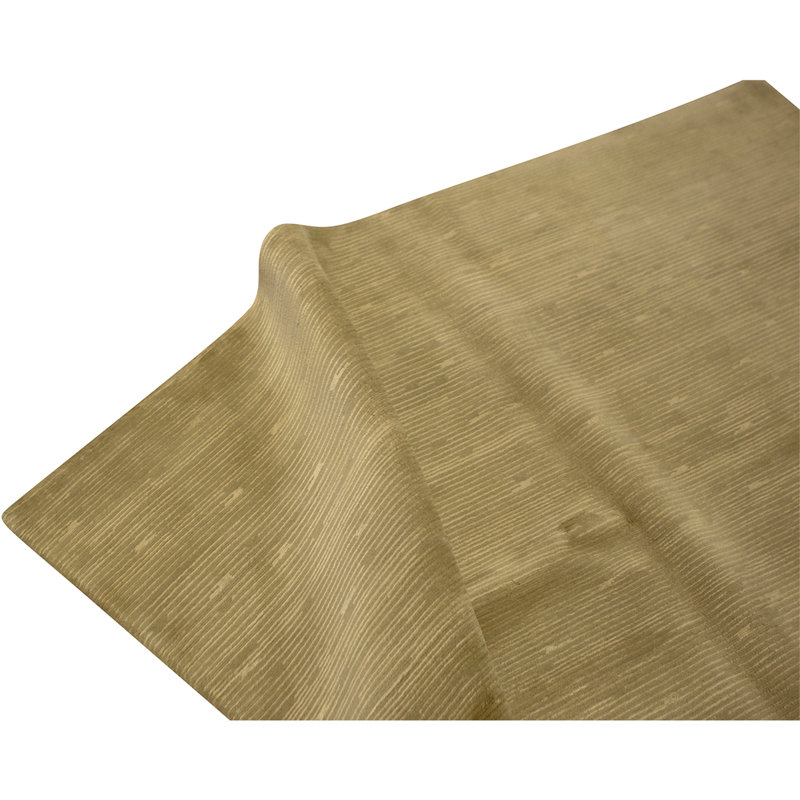 Hand Knotted Area Rug in Gold