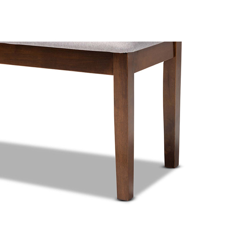 Banc de salle à manger en bois Ainsley