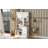 Modern Entryway Bench with Coat Rack