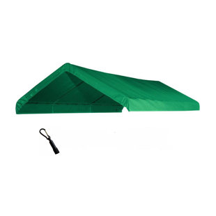 Tente imperméable avec auvent cantonnière