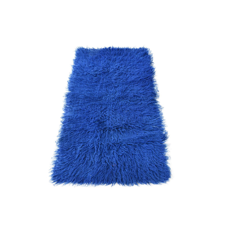 Tapis de couloir bleu Ottilie