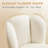 Modern Teddy Velvet  Armless  Home Office chair, Upholstered Swivel Vanity Chair with Backrest  for Home Office and  Bedroom-1368650428