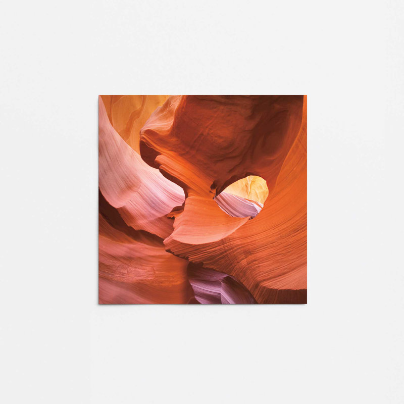 Sculpted by Time v1, impression, H 20 po x l 20 po x P 0,25 po, Unframed