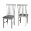 Ankrum 4 - Person Rubberwood Solid Wood Dining Set-421086625-421086624