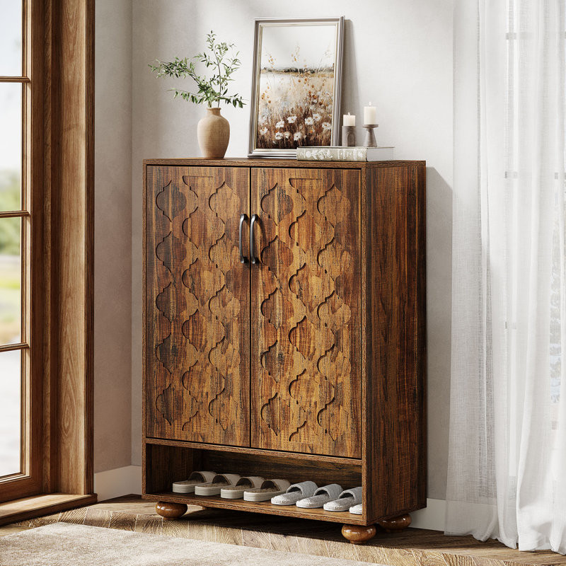 20 Pair Shoe Storage Cabinet