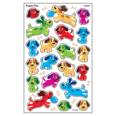 Trend Puppy Pals Super shapes Stickers