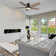Emeris 52'' DC Motor Ceiling Fan with a LED Light and Remote control