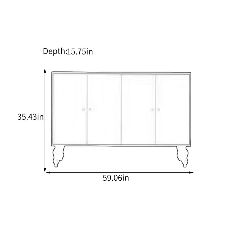 Armoire de rangement grande capacité avec cadre en pin
