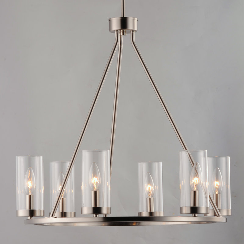 Lustre à un niveau Sentinel, Nickel satiné