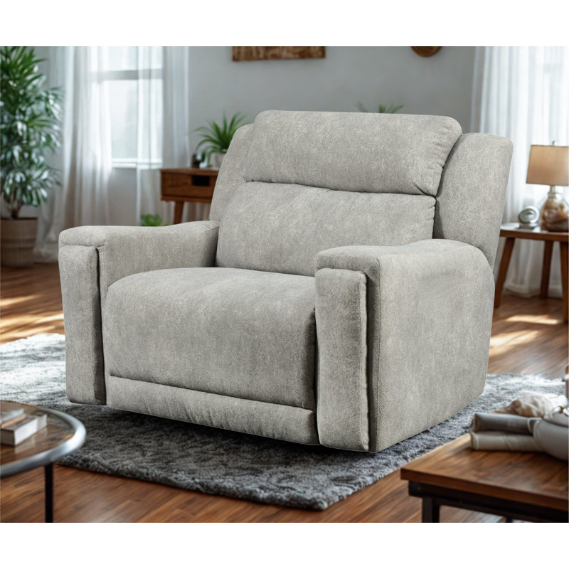 Boss Triple Power Reclining Chair 1/2, Rockport Steel